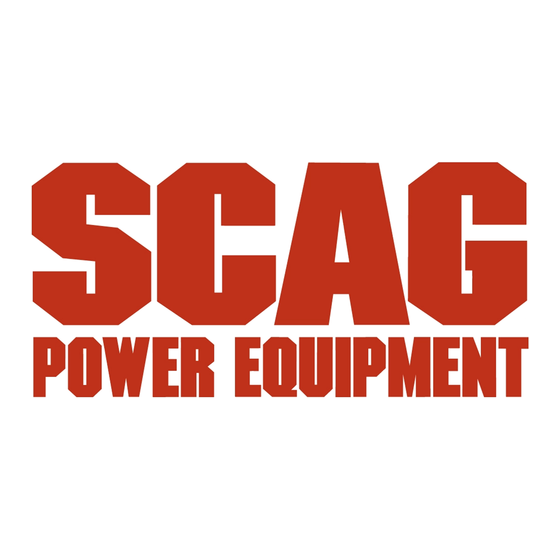 Scag Power Equipment Turf Tiger STT61V-25KBD-SS Manual Del Operador