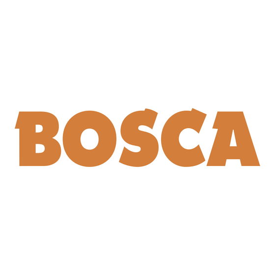 Bosca B1000 Instrucciones De Uso