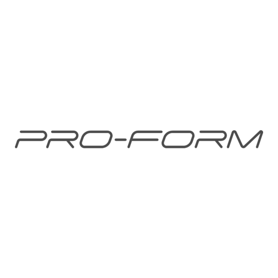Pro-Form 600 LT Manual Del Usuario