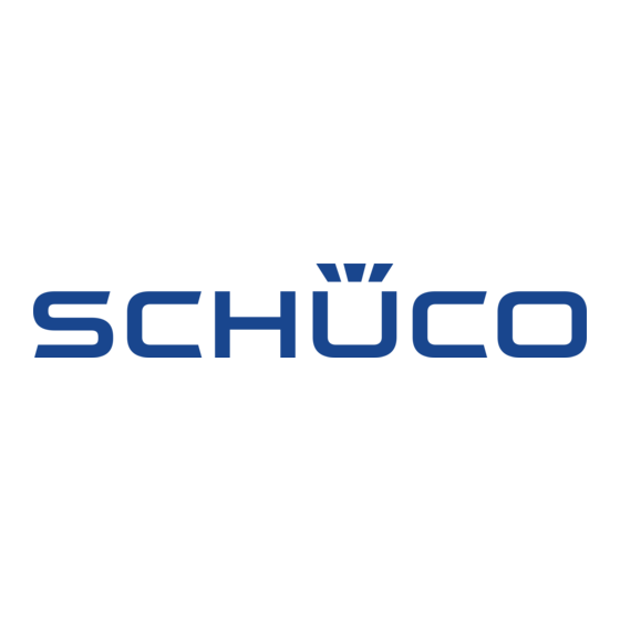 Schüco 1600 Pro Manual Del Usuario