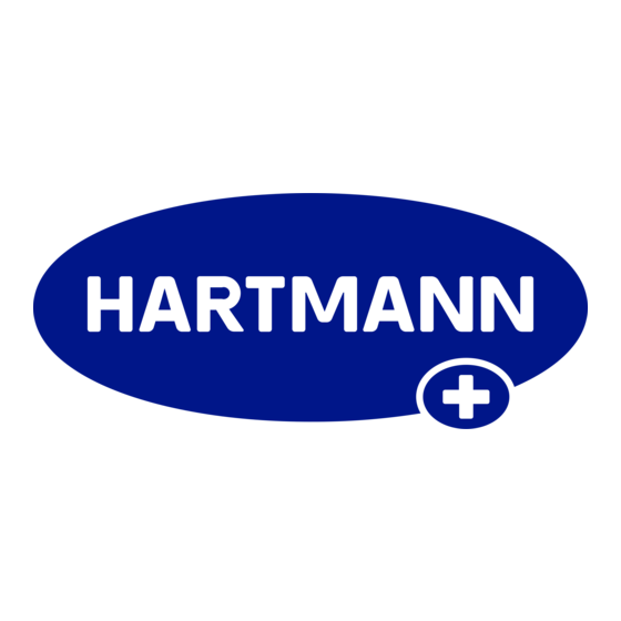 Hartmann Tensoval duo control Instrucciones De Uso