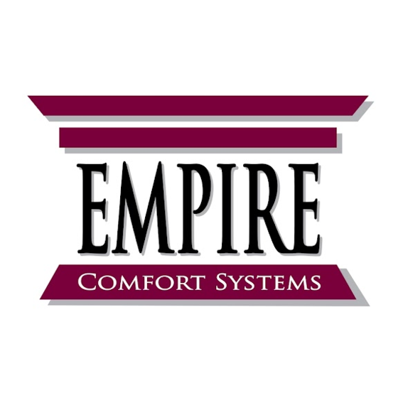 Empire Comfort Systems Boulevard VFLL60FP90LN-1 Instrucciones De Instalación Y Manual Del Usuario