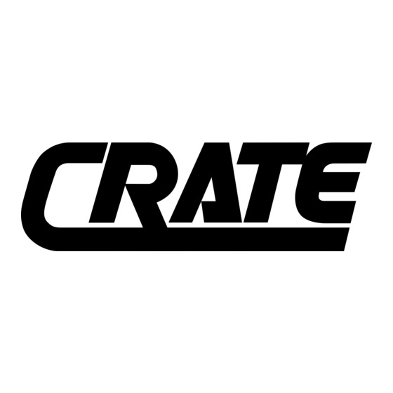 Crate GX-20M/R Manual Del Propietário