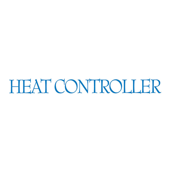 Heat Controller Comfort-Aire BHD-301 Manual Del Usuario