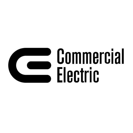 Commercial Electric 30901N Guía De Uso Y Cuidado