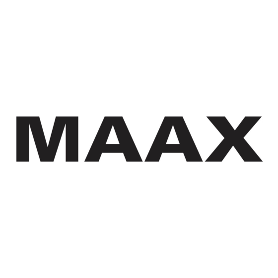 MAAX 104158 Guia De Instalacion