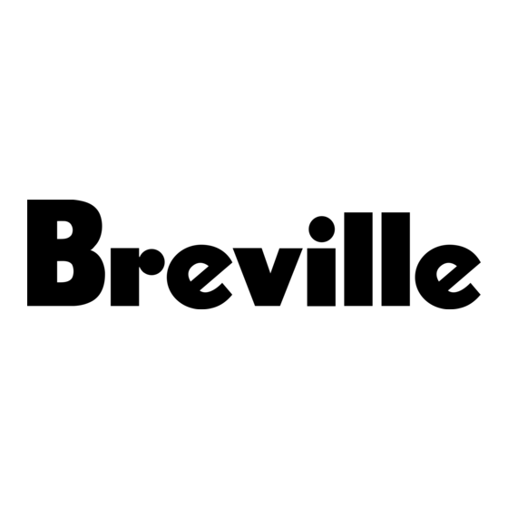 Breville Cafe Roma Instrucciones De Uso