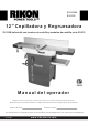 Rikon 25-210H Manual Del Operador