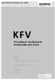 Siegenia KFV Serie Instrucciones De Uso