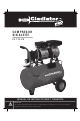 Gladiator PRO CE 724 Manual De Instrucciones Y Garantía