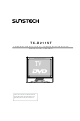 Sunstech TX-D211ST Manual Del Usuario