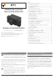ASCON TECNOLOGIC ET1 Manual De Instrucciones