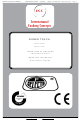 ICC RONER TOUCH Serie Manual De Instrucciones