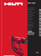 Hilti GX 120 Manual De Instrucciones