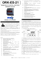 Osaka ORK-ES-21 Manual De Usuario