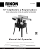 Rikon Power Tools 25-010H Manual Del Operador