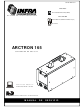 Infra ARCTRON 165 Manual De Servicio