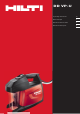 Hilti DD VP-U Manual De Instrucciones