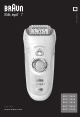 Braun Silk-épil 7 SES 7/870 Manual Del Usuario