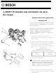 Bosch J-46091 Instrucciones De Operación