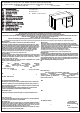 finori BR33/137 Instrucciones De Montaje