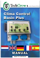 TechGrow Clima Control Basic Plus 14A Manual