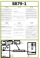 Solid S879-1 Instrucciones De Montaje