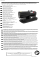 DEDRA DED9950A Manual De Instrucciones Con La Carta De Garantía