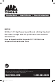 MAG TOOLS BWP152 Manual De Instrucciones