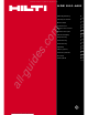 Hilti HDE 500-A22 Manual De Instrucciones