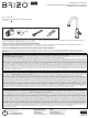 Brizo Coltello 61996LF Serie Instrucciones De Montaje