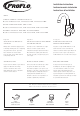 PROFLO PFWSC8871CP Instrucciones De Instalación