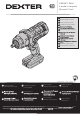 Dexter 20VIW2-350.1 Instrucciones Legales Y De Seguridad