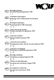 Wolf COB 15 Instrucciones De Montaje