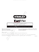 Stanley FatMax FMFP70979 Manual De Instrucciones