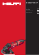 Hilti DCG 700-P Manual De Instrucciones