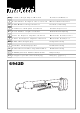 Makita 6942D Manual De Instrucciones