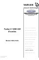 Varian Turbo-V 1000 ICE E Serie Manual De Instrucciones