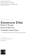 Sears Kenmore Elite 664.9522 Serie Manual De Uso Y Cuidado