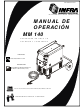 Infra MM 140 Manual De Operación