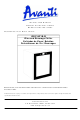 Avanti WBC16Z1B-IS Manual De Instrucciones