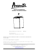Avanti BD7000 Manual De Instrucciones