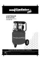 Gladiator PRO CE 840/25 Manual De Instrucciones Y Garantía