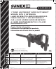 Sunex HD SX4360-6 Manual Del Usuario