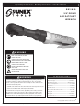 Sunex Tools SX160 Instrucciones De Operación