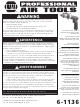 Napa PROFESSIONAL 6-1136 Manual De Instrucciones