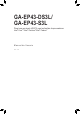 Gigabyte GA-EP43-DS3L Manual De Usuario