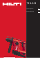 Hilti TE 4-A18 Manual De Instrucciones