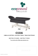 ECOPOSTURAL C5506 Instrucciones