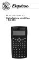 Esquisse SS-553 Modo De Empleo